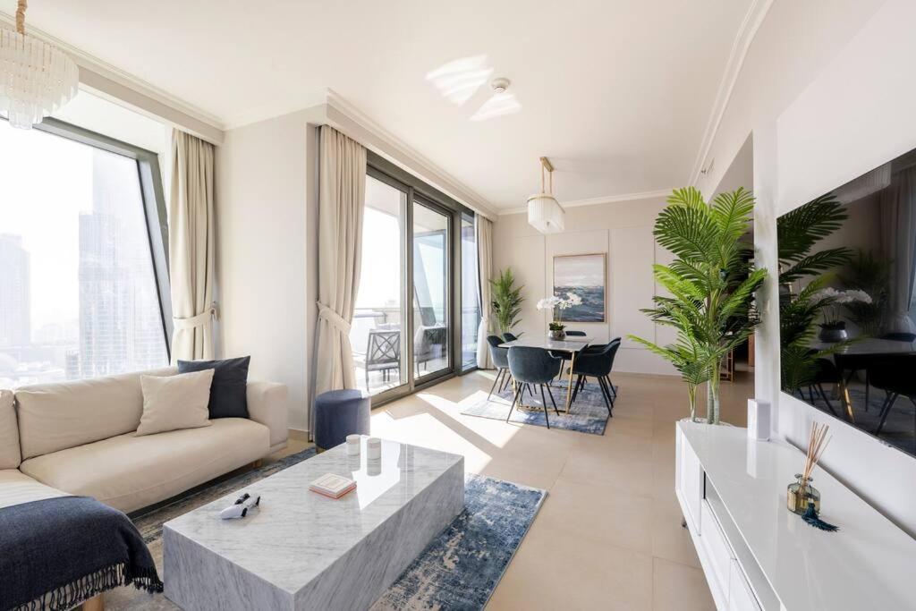 Larbi Breathtaking Burj And Fountain View Luxurious 2 Bed Lejlighed Dubai Eksteriør billede